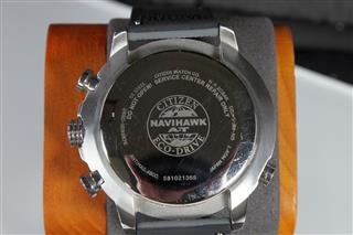 Citizen Promaster Navihawk A-T JY8035-04E U680 Eco-Drive Atomic Watch Extras